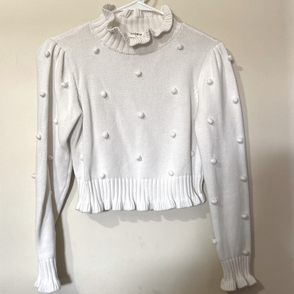 Women’s Storia Cropped Knit Sweater